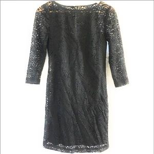 Trina Turk Black Lace Dress Size 2